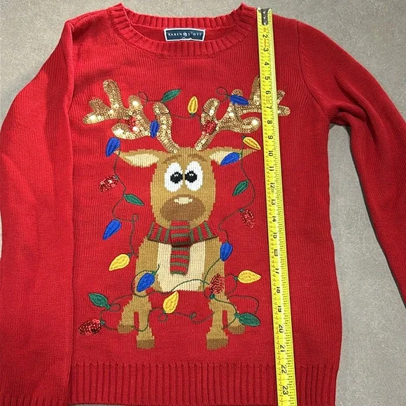 Reindeer Christmas Sweater - Picture 7 of 9
